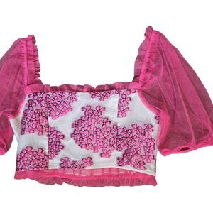 Storia cherry blossom Tulle Top - S